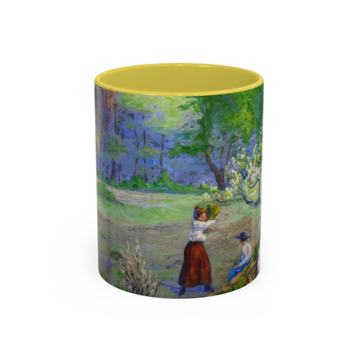 Ranson, Paul - Picking Flowers (1890) - Colorful Accent Mugs