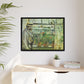 Morisot, Berthe - Eugene Manet on the Isle of Wight (1875) - Matte Canvas, Framed