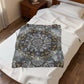 Pacio, Adam - Memento Mori Mandala - Velveteen Plush Blanket