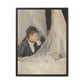 Morisot, Berthe - The Cradle (1872) - Matte Canvas, Framed