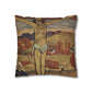 Gauguin, Paul - The Yellow Christ (1889) - Suede Square Pillowcase