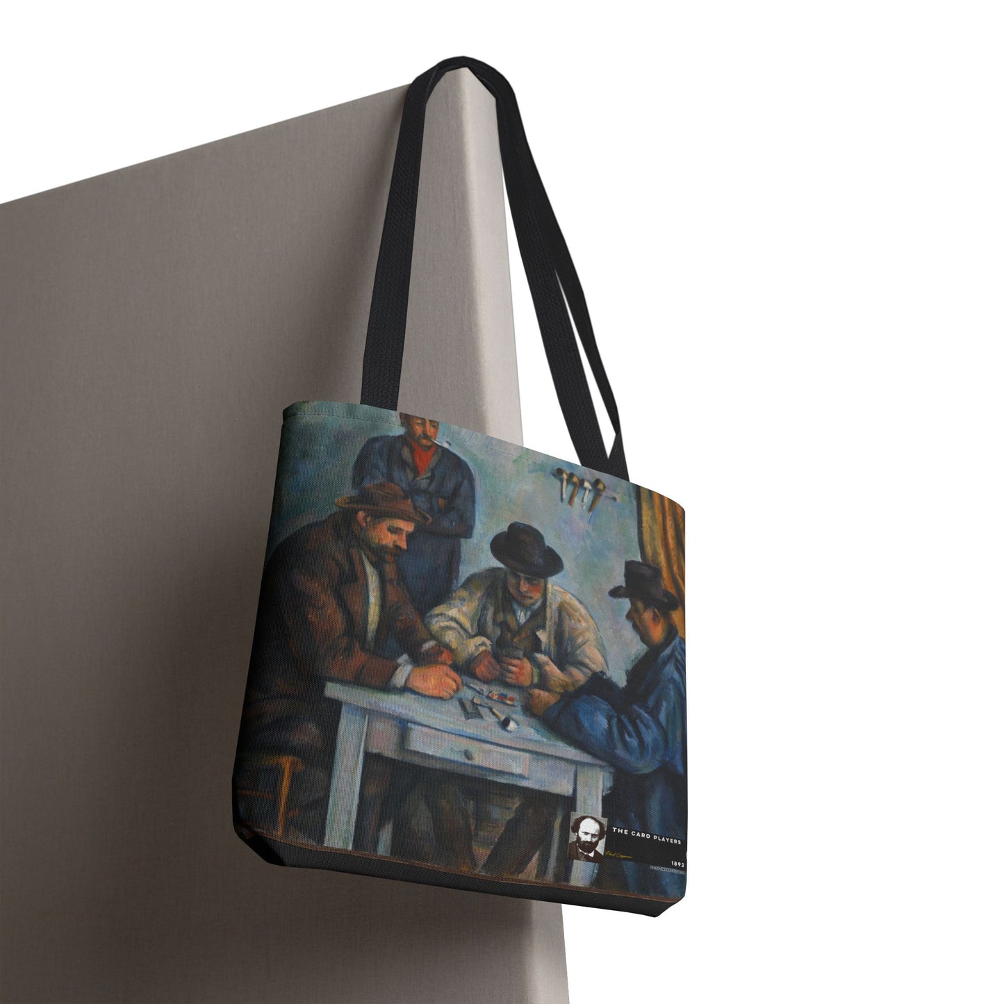 Cézanne, Paul - The Card Players (1892) - Tote Bag