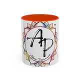 AdamPacio.com - White Logo - Colorful Accent Mugs