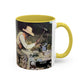 Courbet, Gustave - The Stone Breakers (1850) - Colorful Accent Mugs
