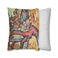 Braque, Georges - Olive Tree near L'Estaque (1906) - Suede Square Pillowcase