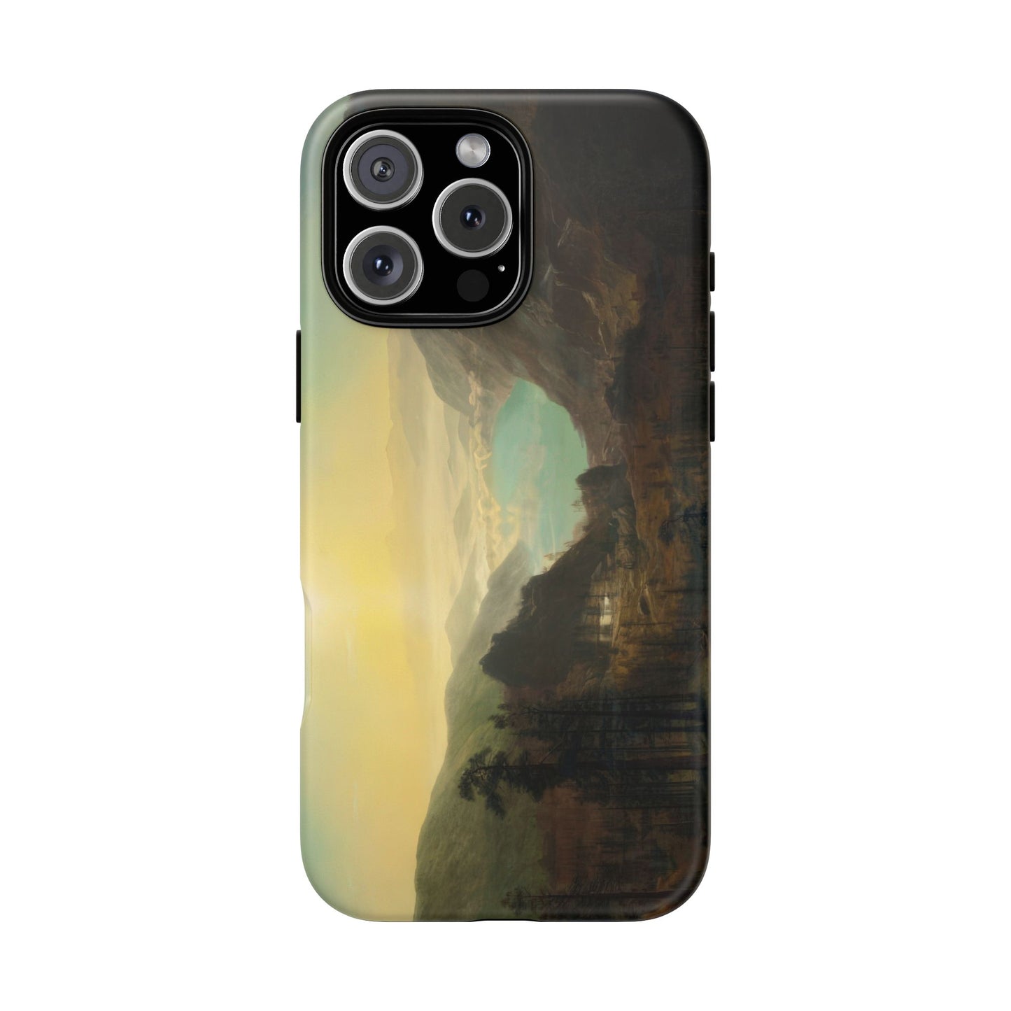 Bierstadt, Albert - Donner Lake from the Summit (1873) - Tough Phone Cases