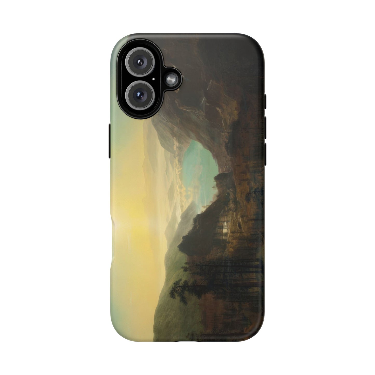 Bierstadt, Albert - Donner Lake from the Summit (1873) - Tough Phone Cases