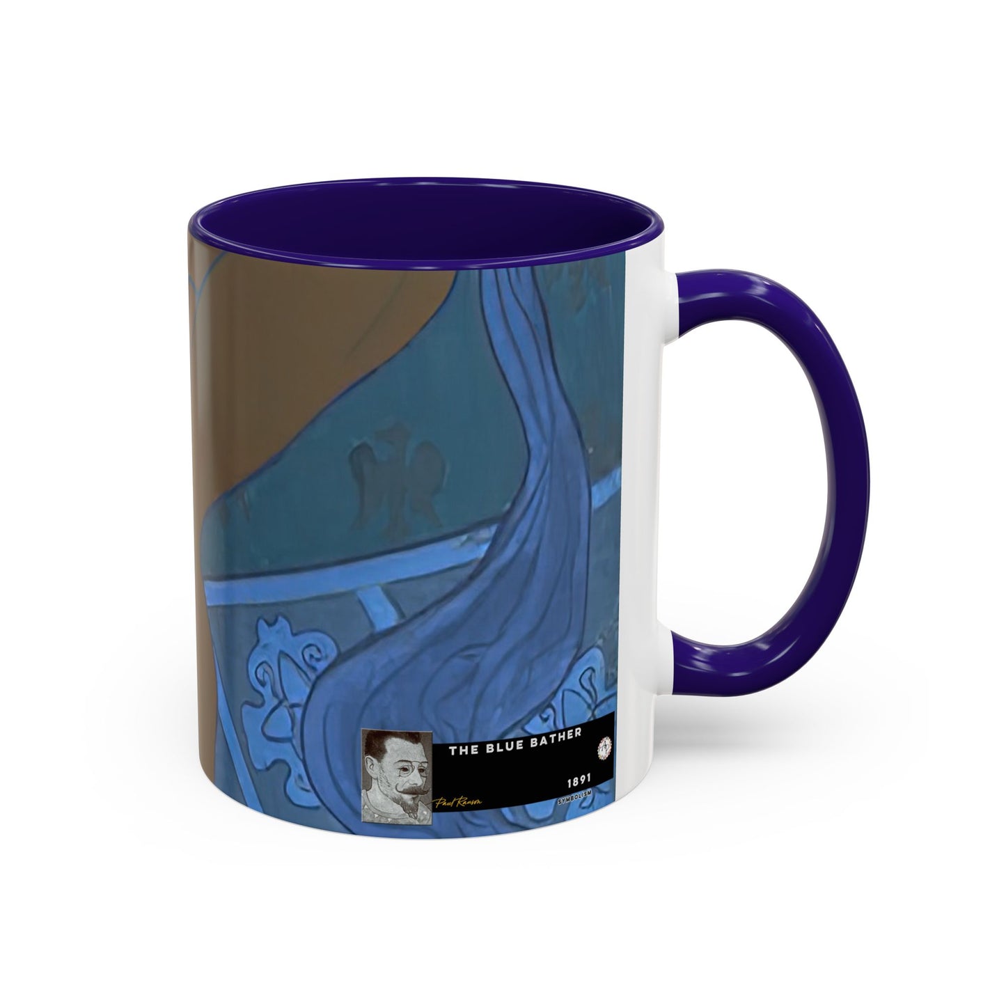Ranson, Paul - The Blue Bather (1891) - Colorful Accent Mugs