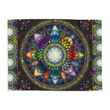 Mystic Jewel Mandala - Arctic Fleece Blanket