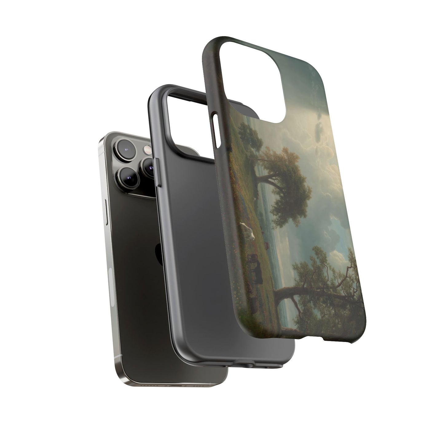 Bierstadt, Albert - California Spring (1875) - Tough Phone Cases