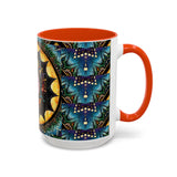 Obsidian Grandmothers Mandala - Colorful Accent Mugs