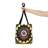 Obsidian Grandmothers Mandala - Tote Bag
