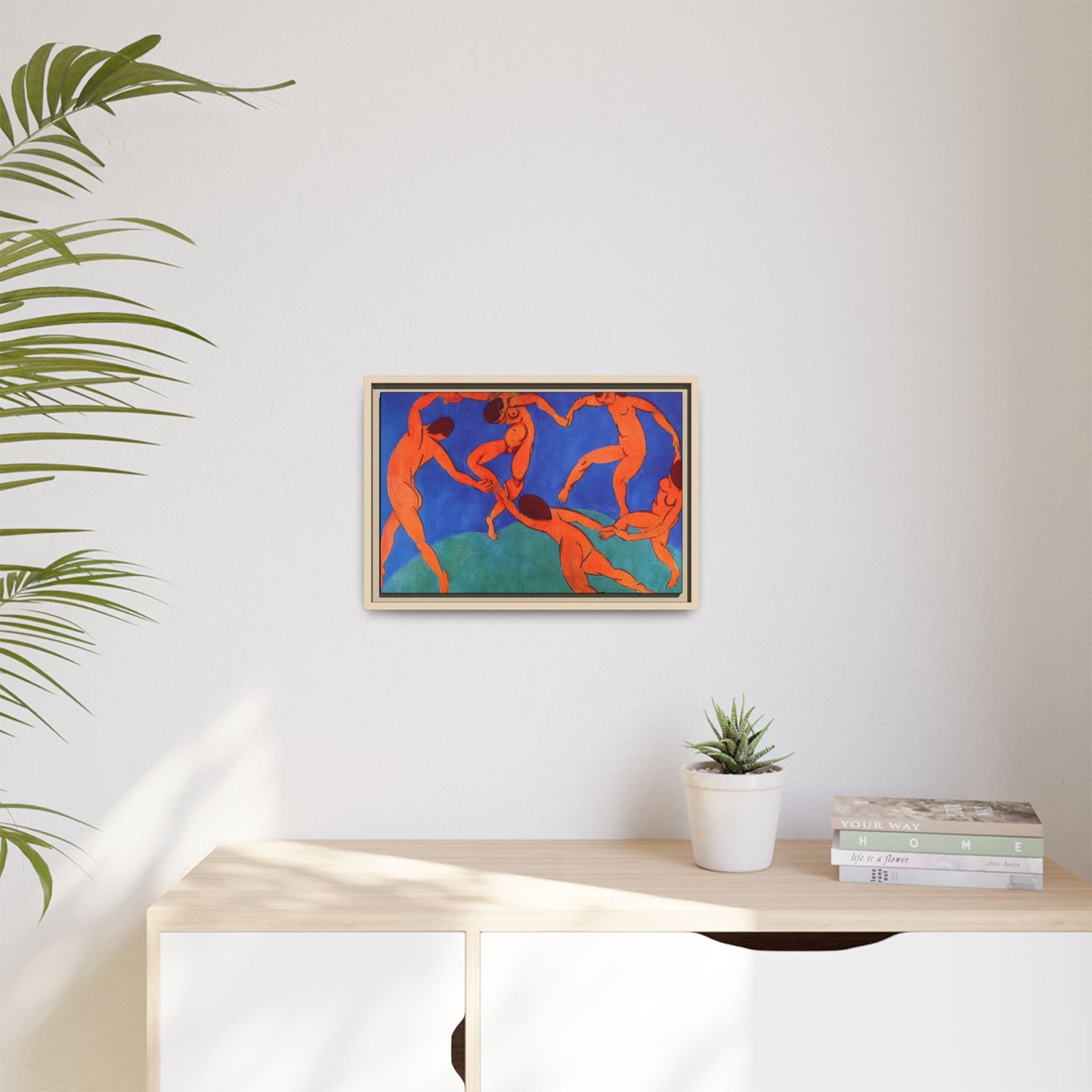 Matisse, Henri - Dance (II) (1910) - Matte Canvas, Framed