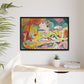 Matisse, Henri - The Joy of Life (1905) - Matte Canvas, Framed