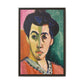 Matisse, Henri - The Green Stripe (1905) - Matte Canvas, Framed