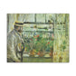 Morisot, Berthe - Eugene Manet on the Isle of Wight (1875) - Canvas Block, unframed