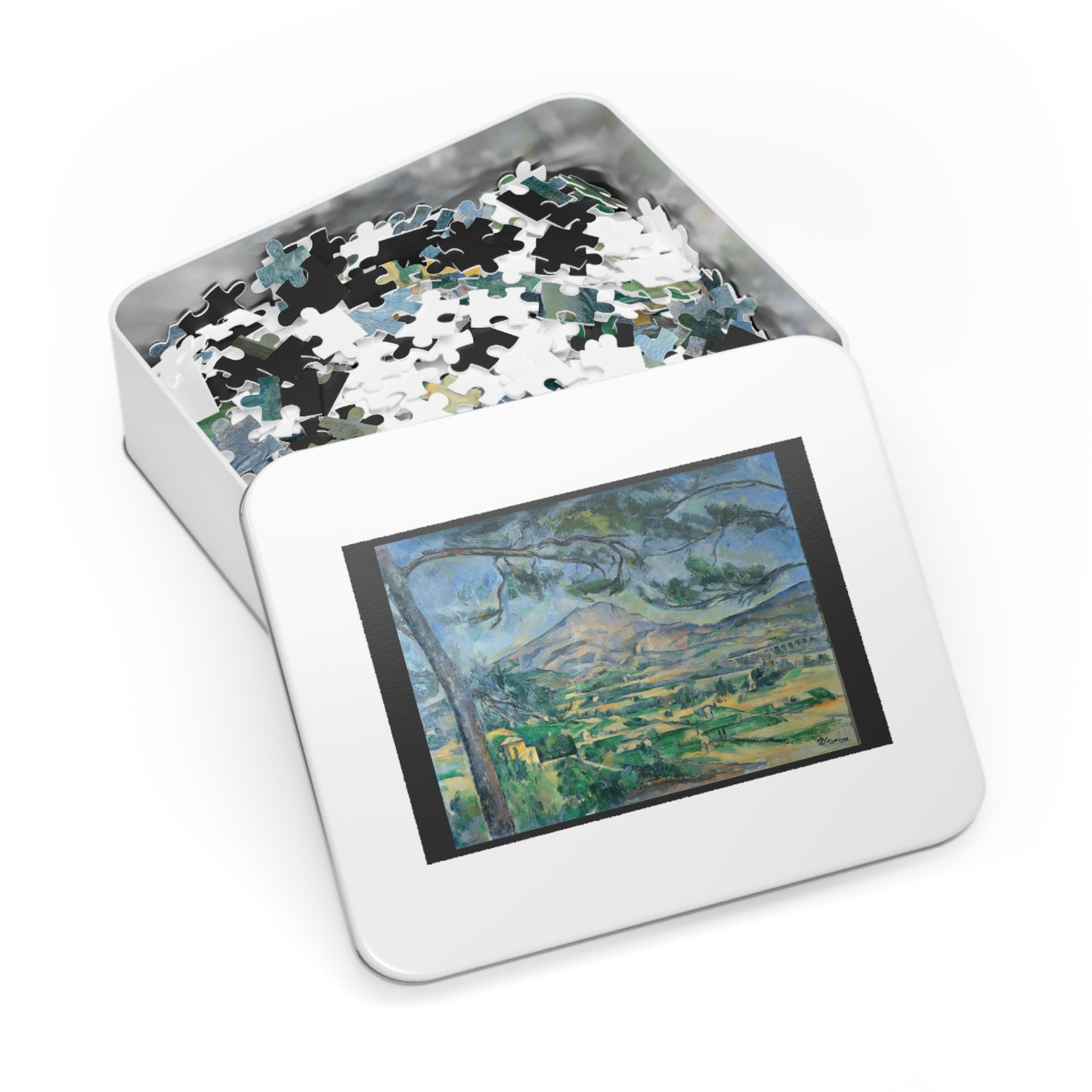 Cézanne's "Mont Sainte-Victoire with Large Pine" - 1000pc Jigsaw Puzzle