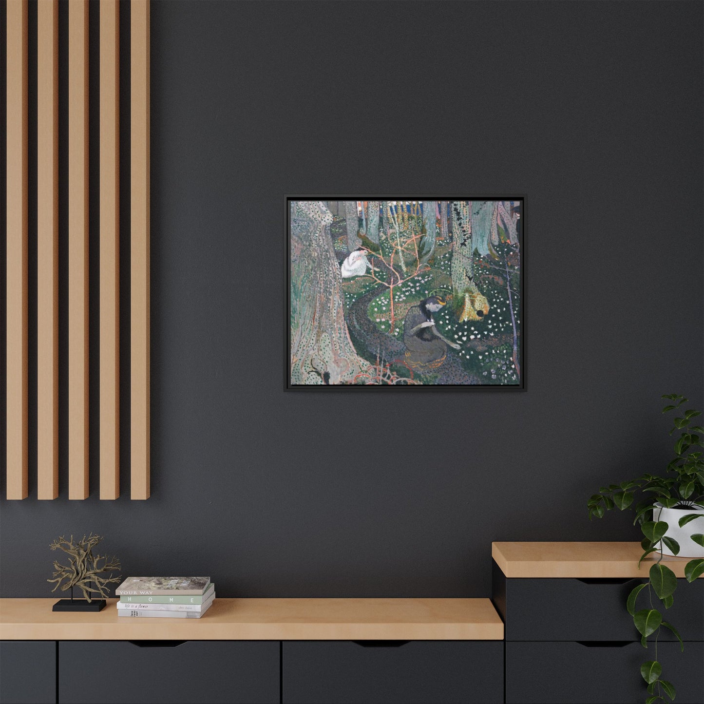 Denis, Maurice - April (1892) - Matte Canvas, Framed