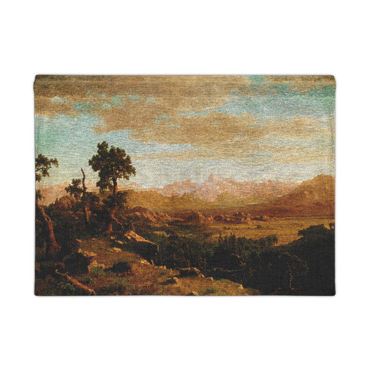 Bierstadt, Albert - Wind River (1859) - Woven Wall Tapestry