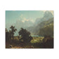 Bierstadt, Albert - Lake Lucerne (1858) - Canvas Block, unframed