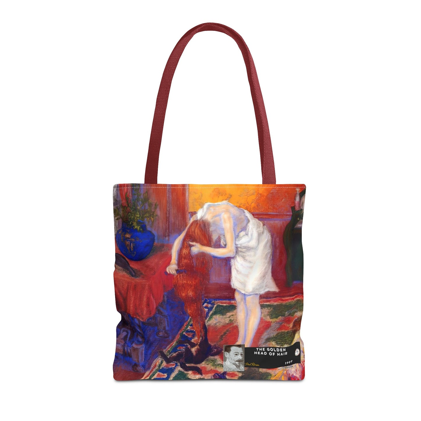 Ranson, Paul - The Golden Head of Hair (1909) - Tote Bag