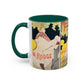 Toulouse-Lautrec, Henri - Moulin Rouge - La Goulue (1891) - Colorful Accent Mugs