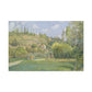 Pissarro, Camille - A Cowherd at Valhermeil, Auvers-sur-Oise (1874) - Canvas Block, unframed
