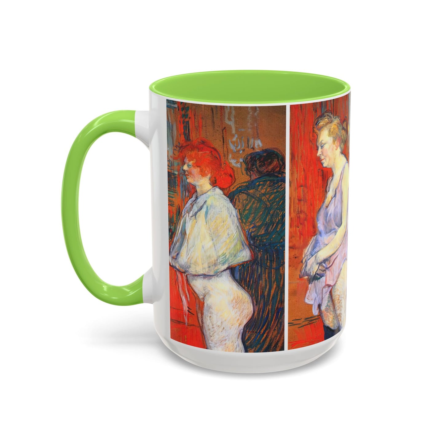 Toulouse-Lautrec, Henri - The Medical Inspection (1894) - Colorful Accent Mugs