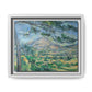 Cézanne, Paul - Mont Sainte-Victoire with Large Pine (1887) - Matte Canvas, Framed