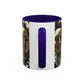 Courbet, Gustave - The Desperate Man (1843) - Colorful Accent Mugs