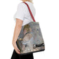 Morisot, Berthe - Woman at Her Toilette (1880) - Tote Bag