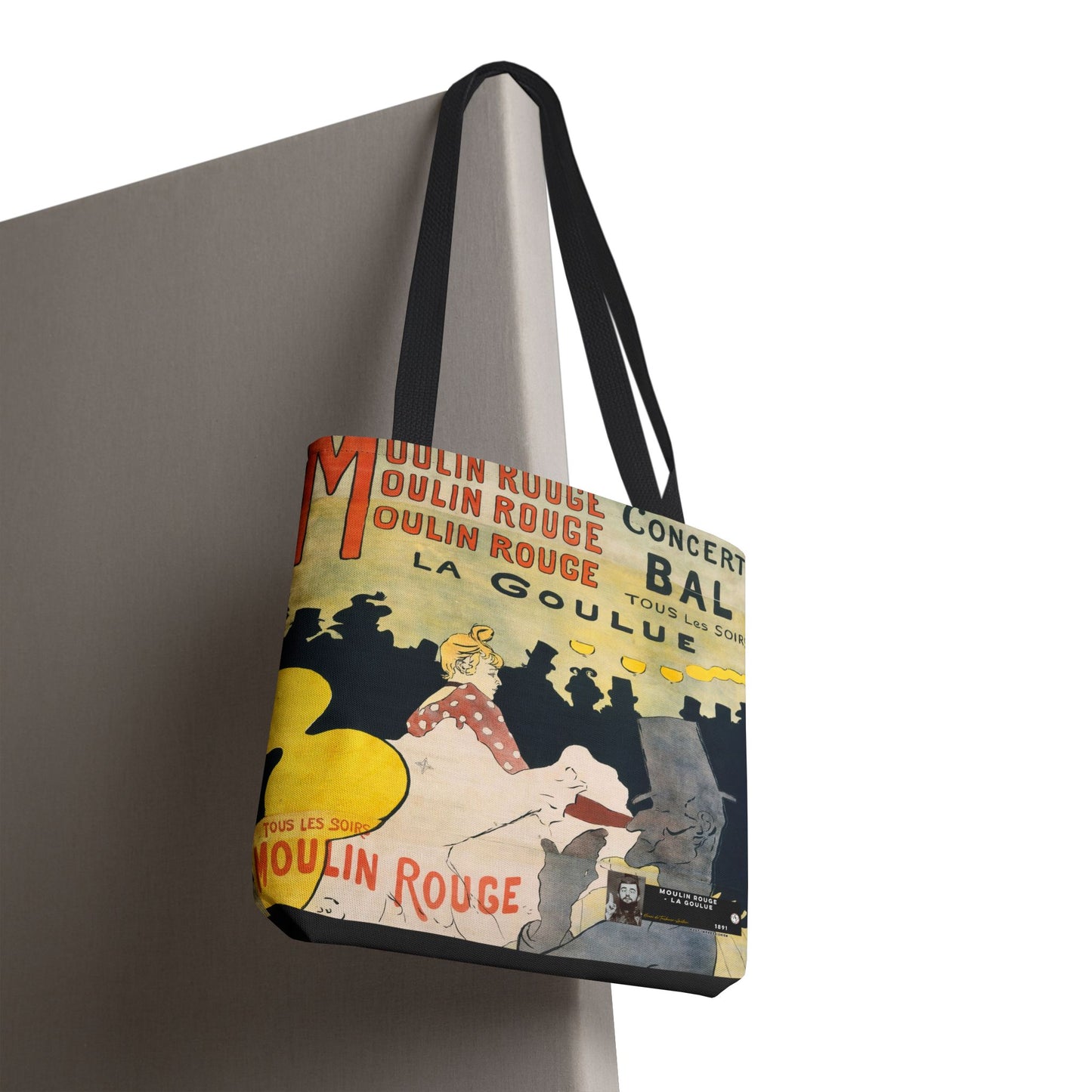 Toulouse-Lautrec, Henri - Moulin Rouge - La Goulue (1891) - Tote Bag