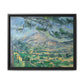 Cézanne, Paul - Mont Sainte-Victoire with Large Pine (1887) - Matte Canvas, Framed