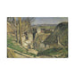 Cézanne, Paul - The House of the Hanged Man (1874) - Canvas Block, unframed