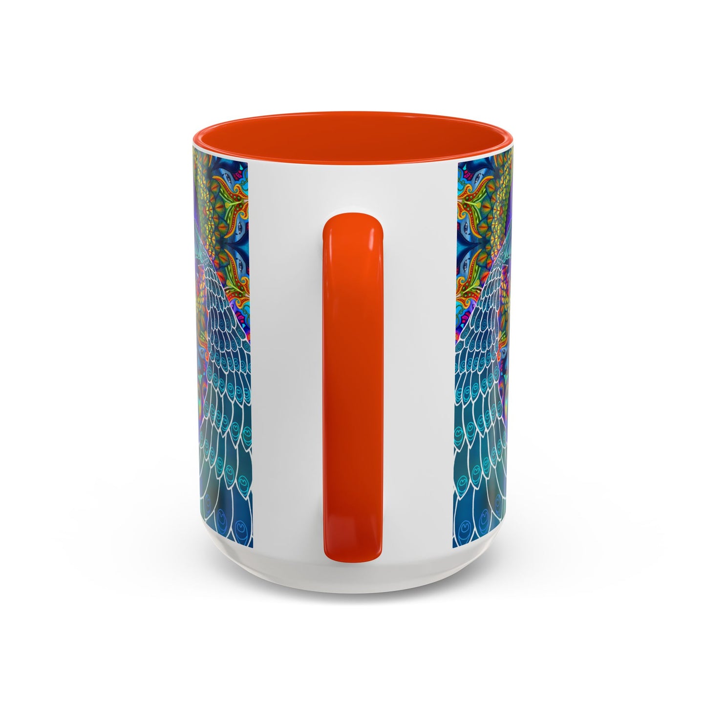 Pacio, Adam - Melek Taus Mandala - Colorful Accent Mugs