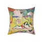 Matisse, Henri - The Joy of Life (1905) - Suede Square Pillow