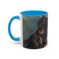 Cézanne, Paul - The Card Players (1892) - Colorful Accent Mugs