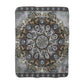 Pacio, Adam - Memento Mori Mandala - Sherpa Fleece Blanket