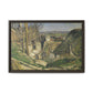 Cézanne, Paul - The House of the Hanged Man, Auvers-sur-Oise (1874) - Matte Canvas, Framed