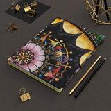 Obsidian Grandmothers Mandala - Hardcover Journal Matte