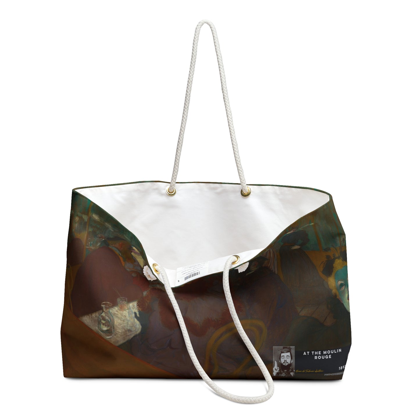 Toulouse-Lautrec, Henri - At the Moulin Rouge (1892) - Weekender Bag