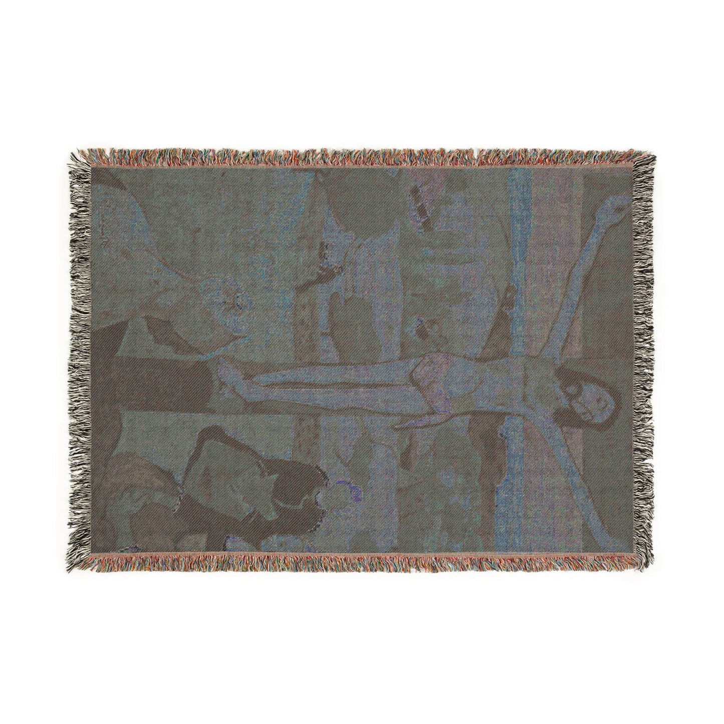 Gauguin, Paul - The Yellow Christ (1889) - Woven Blanket