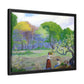 Ranson, Paul - Picking Flowers (1890) - Matte Canvas, Framed