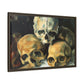 Cézanne, Paul - Pyramid of Skulls (1901) - Matte Canvas, Framed