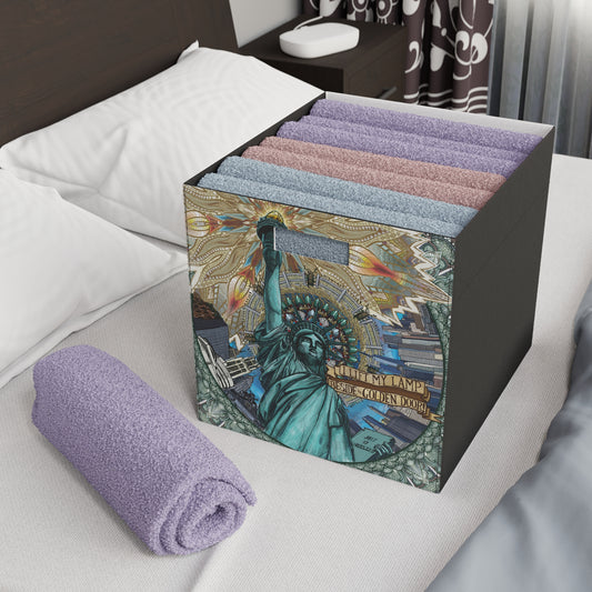 Liberty Mandala - Felt Storage Box