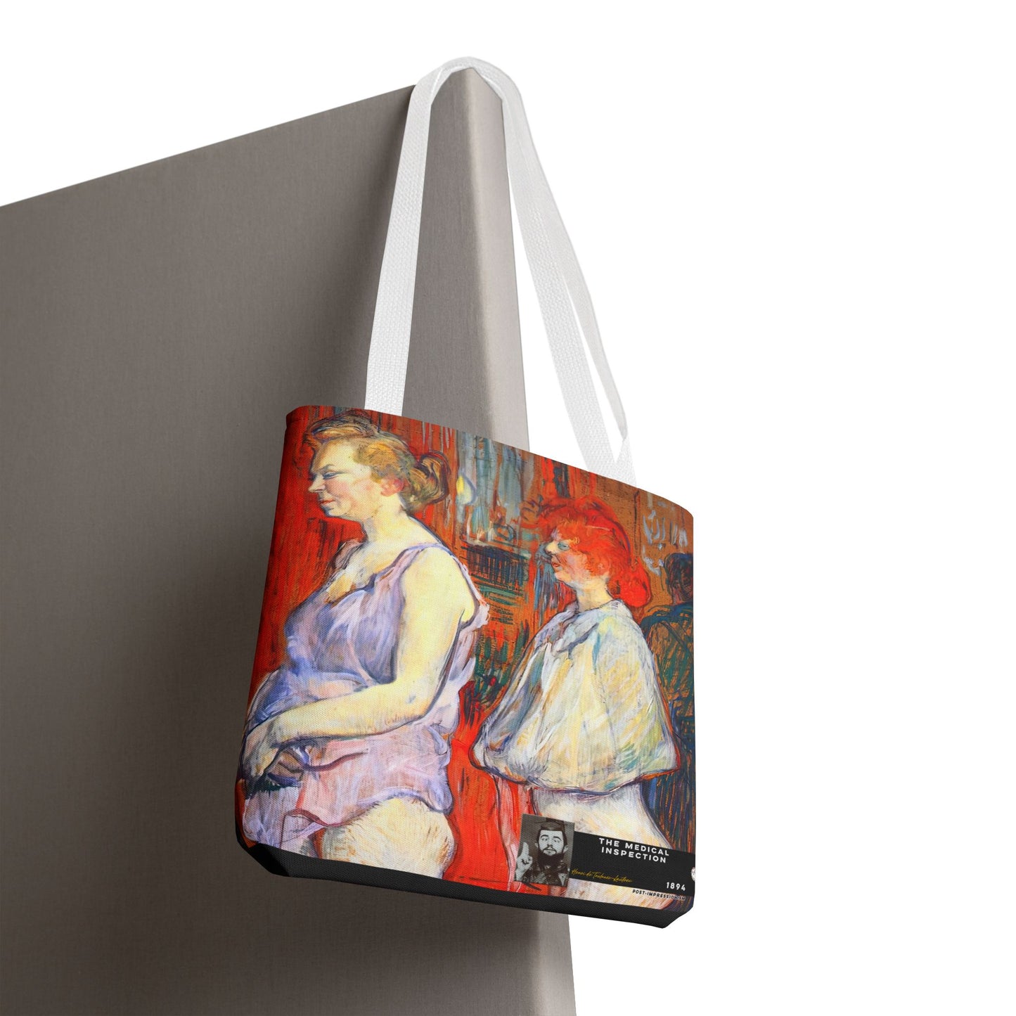 Toulouse-Lautrec, Henri - The Medical Inspection (1894) - Tote Bag