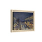 Pissarro, Camille - The Boulevard Montmartre At Night (1897) - Matte Canvas, Framed