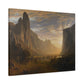 Bierstadt, Albert - Looking Down Yosemite Valley (1865) - Canvas Block, unframed
