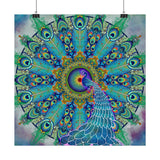 Melek Taus Mandala - Satin Poster