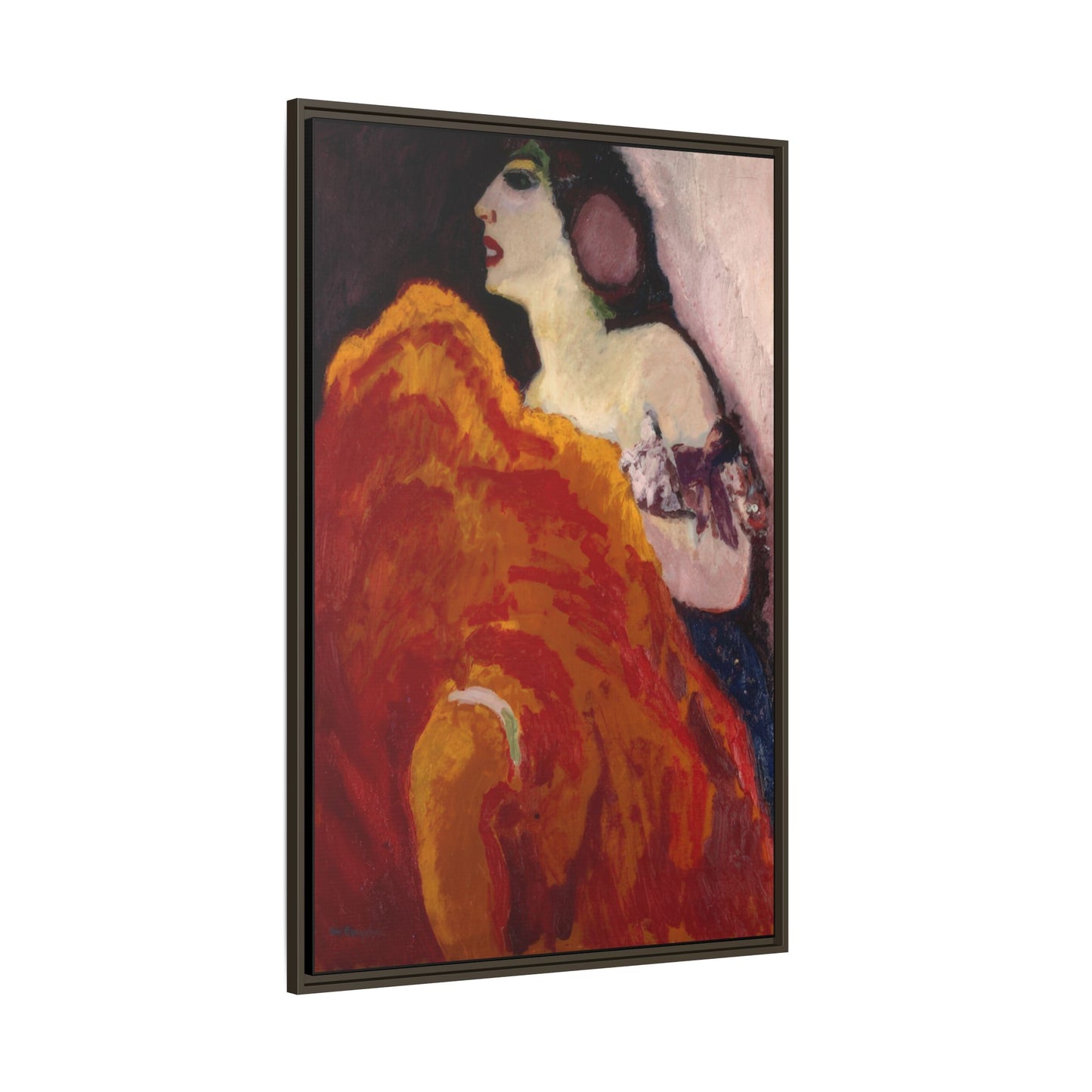 Van Dongen, Kees - The Red Dancer (1907) - Matte Canvas, Framed